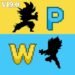 Logo Power Warriors 19.0 APK style pixel art.