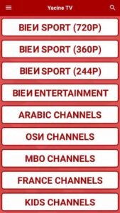 Yacine TV APK 3.1 Premium Dernière version pour Android [Gratuit] 1