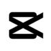 Logo de CapCut Pro APK, icône stylisée en noir représentant une lettre X.